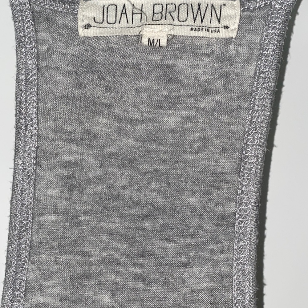 Joah Brown Heather Gray Tank Top M / L Zara Urban Outfitter’s EUC Slinky Soft - Picture 2 of 12